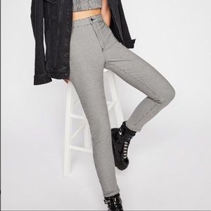 We The Free black and white pants. Size 30.